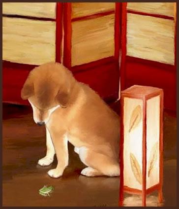 Shiba Painting